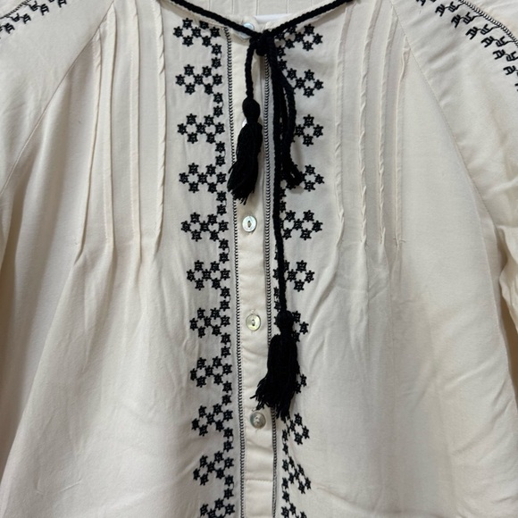 Zara embroidered tunic dress Medium 7901/053 - Picture 6 of 8